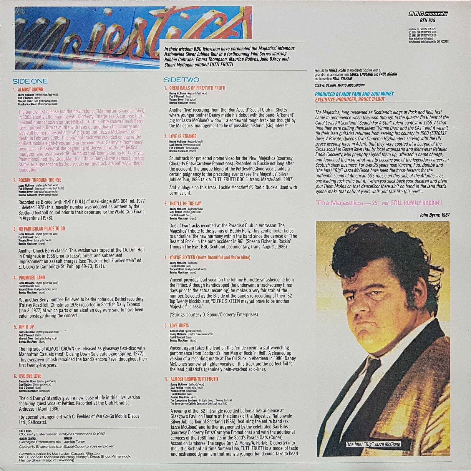 Back cover of REN 629